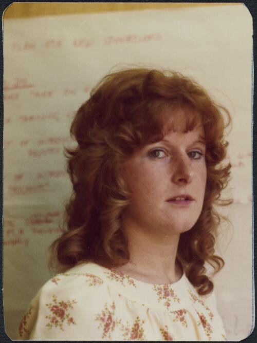 Jill Burrett, counsellor, Sydney, 1978? [picture] / D.J. McKenzie