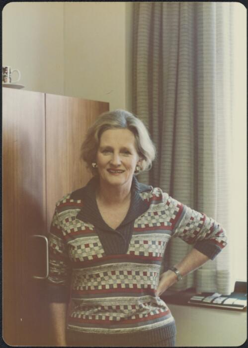 Audrey Marshall, Director of Counselling, Sydney, 1978? [picture] / D.J. McKenzie