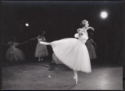 Janet Karin, Mazurka, in the Australian Ballet production of Les Sylphides, Brisbane, 1963 [picture] / Derek S. Duparcq