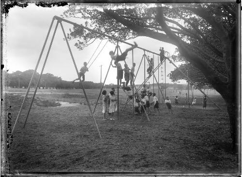 Playground equipment designed by Rowland Herbert [picture] / Rowland Herbert