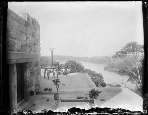 River view from the Fishwick House, Castlecrag, New South Wales, ca. 1933, 1 [picture] / Rowland Herbert