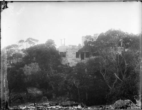 Exterior view of the Fishwick House, Castlecrag, New South Wales, 3 [picture] / Rowland Herbert