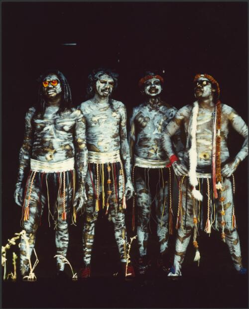 Dancers from the Australian Aboriginal band Yothu Yindi [2] [picture] / Jacqueline Mitelman