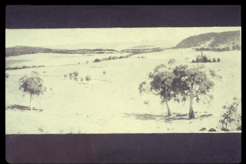 Penleigh Boyd's painting 1912, Canberra [transparency] / Richard Clough