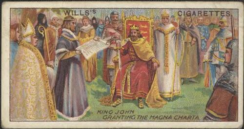 King John granting Magna Charta [picture]
