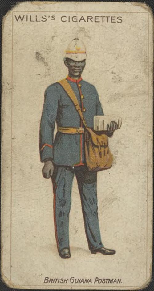 British Guiana postman [picture]