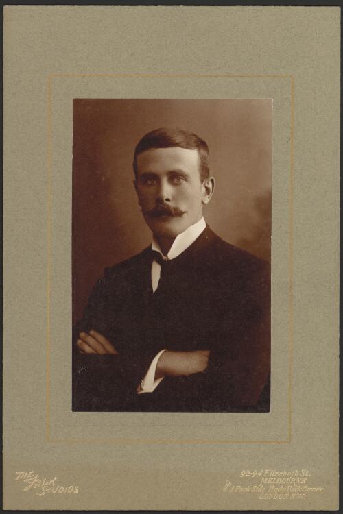 Portrait of H. R. Brookes [picture] / Falk Studios