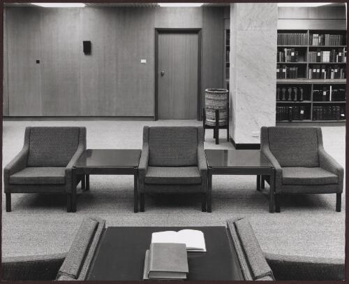 [Main Reading Room, National Library of Australia, Canberra, 1968] / Max Dupain