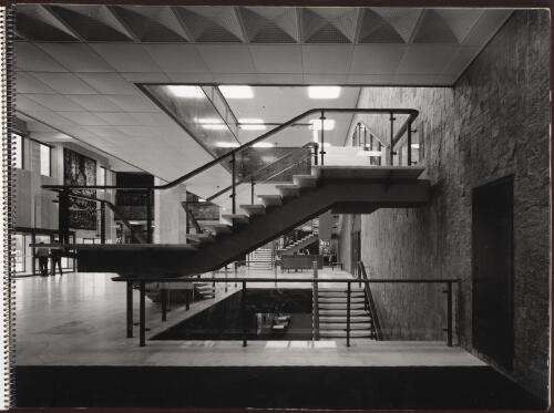[Foyer, National Library of Australia, Canberra, 1968] / Max Dupain