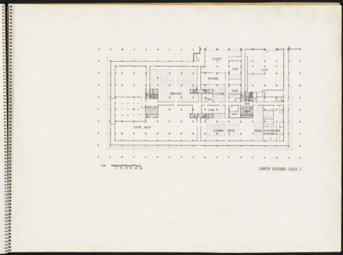 Sketch plan of lower ground floor 2, National Library of Australia, 1968 [picture]