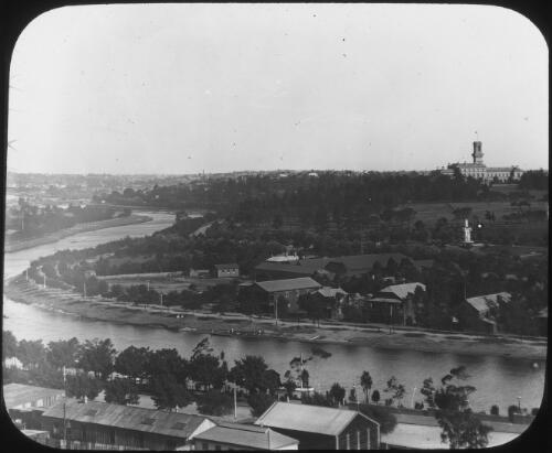 Yarra River, Melbourne, ca. 1900 [transparency]