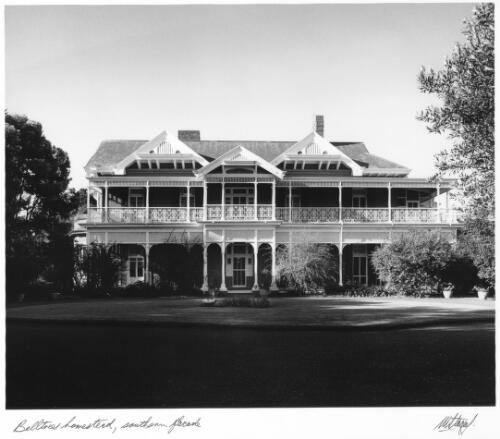 Belltrees homestead, southern facade [picture] / Wesley Stacey