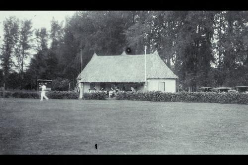 The cricket pavilion [picture]