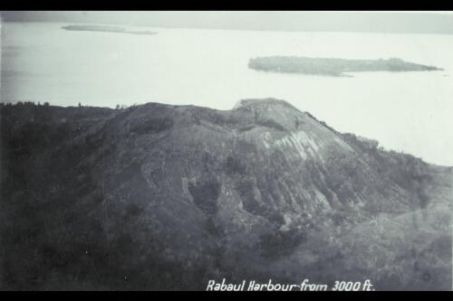 Rabaul Harbour from 3000ft [picture]