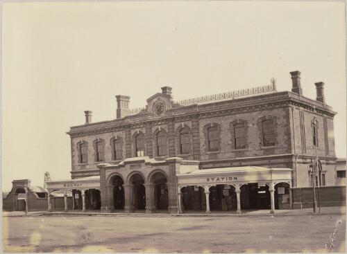 Railway Sta. [Station], Adelaide [picture]