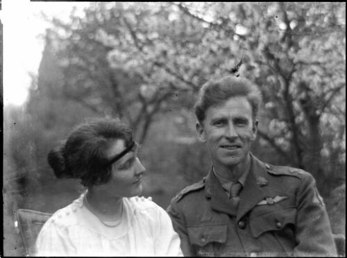 E.W.P. Chinnery with Sarah Neill looking at him, Aylesbury, England, 1919, 2 [picture] / Sarah Chinnery