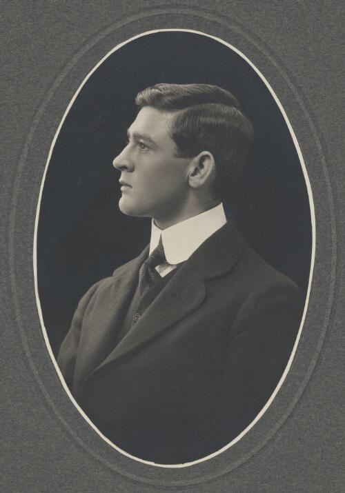 Portrait of Charles Studdy Daley in profile, ca. 1917 [picture] / J. Lockwood