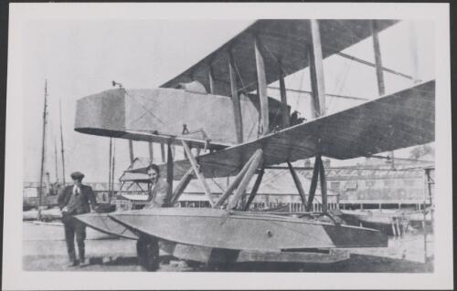 Farman Shorthorn seaplane from First World War [picture]