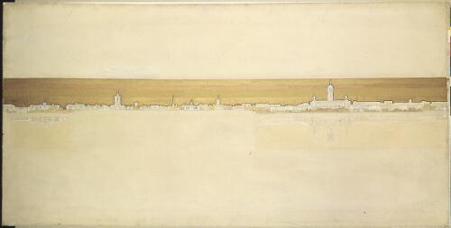 Competition drawing of a section of Canberra city, ca. 1911, 6 [transparency]