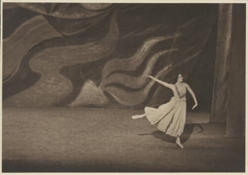 Tamara Grigorieva as Action, in Les presages, Covent Garden Russian Ballet, Australian tour, His Majesty's Theatre, Melbourne, April, 1939 (2) [picture] / Hugh P. Hall