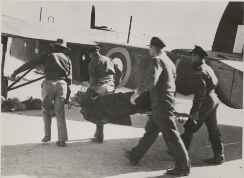 A Bristol Bombay monoplane being used as an air ambulance, 1941? [picture] / Photograph from Department of Air