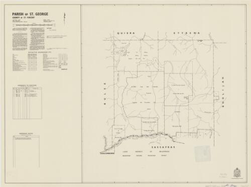 Parish of St. George, County of St. Vincent [cartographic material] / printed & published by Dept. of Lands Sydney