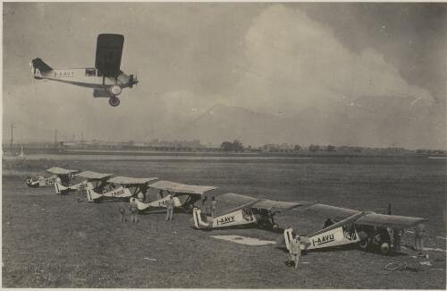 Fiat Tr. 1 and Fiat A.S. 2 single engine monoplanes, ca. 1930s [picture]