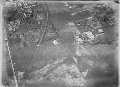 Aerial view of Mascot Aerodrome, Mascot, New South Wales, ca. 1928, 1 [picture]