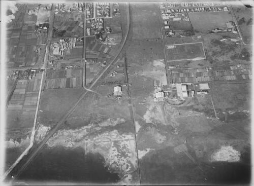 Aerial view of Mascot Aerodrome, Mascot, New South Wales, ca. 1928, 2 [picture]