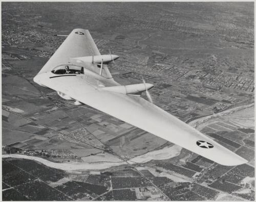 Northrop N-9M flying wing developmental aircraft, 1942 [picture]