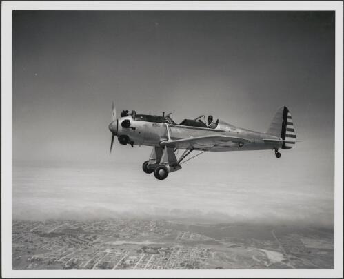 Ryan ST-3 Recruit monoplane, ca. 1940 [picture] / Ryan official photo