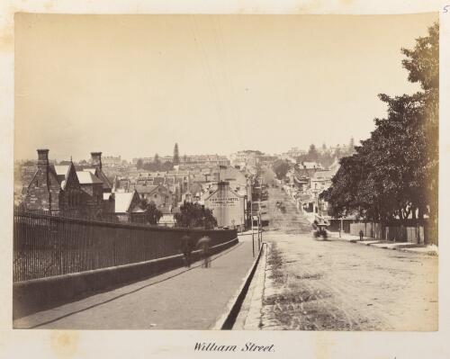 View down William Street, Sydney, New South Wales ca. 1878-79 [picture]