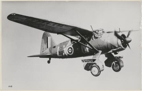 Westland Lysander Mk.II (N1256), ca. 1938, [picture]