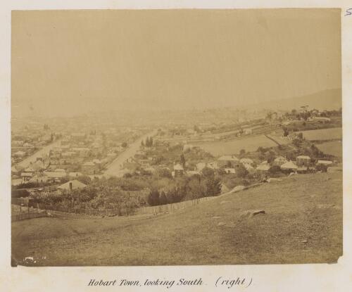 Hobart Town looking south, Tasmania ca. 1878-79 [picture]