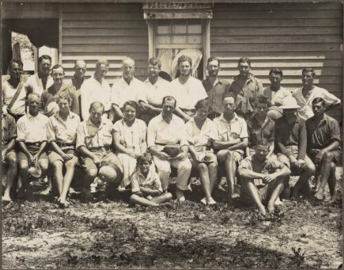 Expedition personnel, Low Islands, Queensland, 1928 [picture]