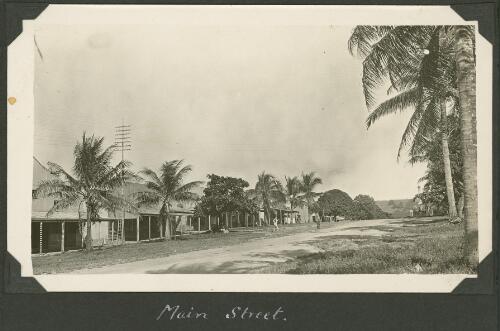 Main street of Thursday Island, Queensland, ca. 1928 [picture] / Charles Maurice Yonge