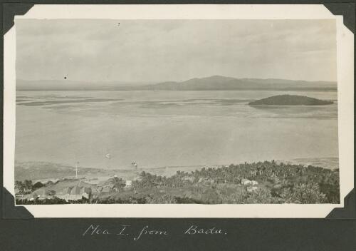 View of Moa Island seen from Badu Island, Queensland, ca. 1928 [picture] / Charles Maurice Yonge