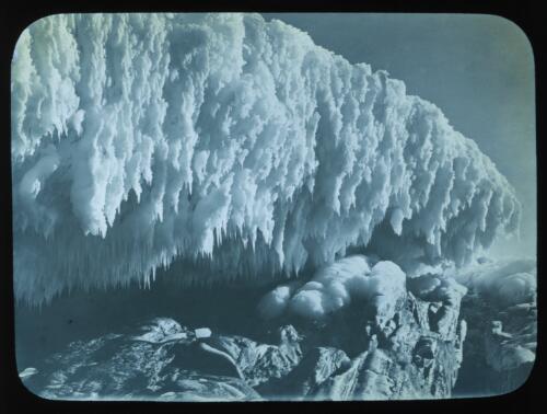 A wonderful canopy of ice, Adelie Land [Australasian Antarctic Expedition, 1911-1914] [picture] / [Frank Hurley]