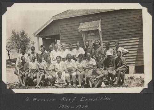 Album of the Great Barrier Reef Expedition in the Low Islands region, Queensland, 1928-1929 [picture] / C. M. Yonge