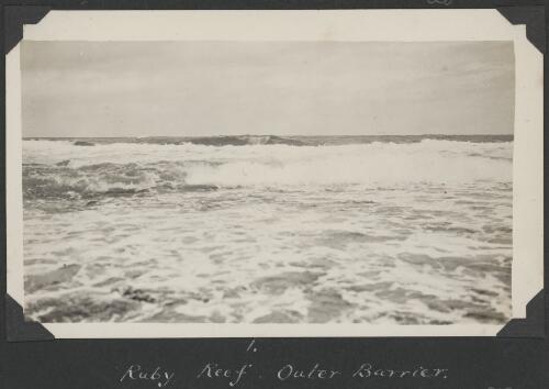 Outer barrier, Ruby Reef, Queensland, ca. 1928 [picture] / C.M. Yonge
