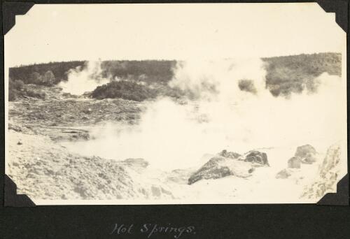 Hot springs, Rotorua, New Zealand, 1929, 2 [picture] / C.M. Yonge