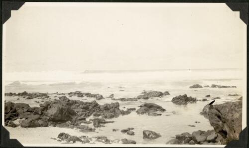 Shoreline, Oahu [?], 1929 [picture] / C.M. Yonge