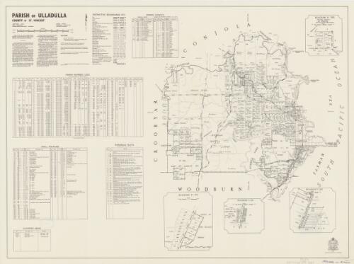 Parish of Ulladulla, County of St. Vincent [cartographic material] / printed & published by Dept. of Lands Sydney