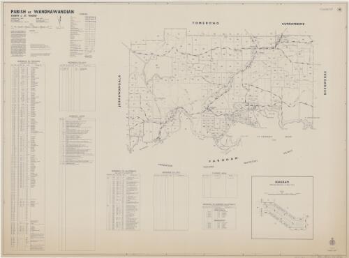 Parish of Wandrawandian, County of St. Vincent [cartographic material] / printed & published by Dept. of Lands Sydney ; cartographer: T.C. Murray