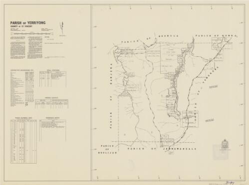 Parish of Yerriyong, County of St. Vincent [cartographic material] / printed & published by Dept. of Lands Sydney