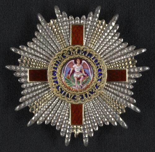 Knight Grand Cross Star of the Order of St Michael and St George awarded to Sir Isaac Isaacs in 1932 [realia] / Garrard & Co. Ltd