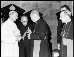 Pope Paul VI, Monsignor Pasquale Macchi (Private Secretary to Paul VI ...