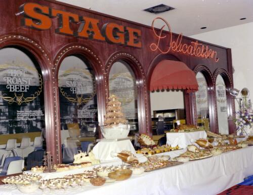 Smorgasbord at Opening of Hoyts Entertainment Centre, George Street, Sydney, 1976, [1] [picture] / John Mulligan