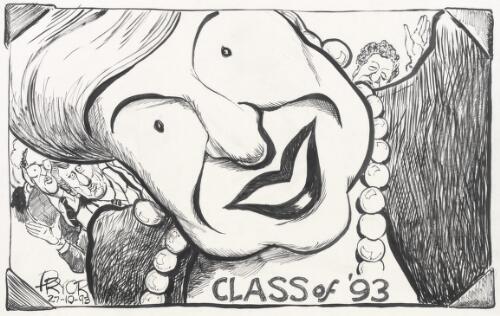 Class of '93. [Bronwyn Bishop with Peter Reith, John Hewson and Alexander Downer in the background] [picture] / Pryor