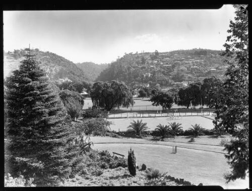 Royal Park, Launceston, from courthouse [picture] / Spurling